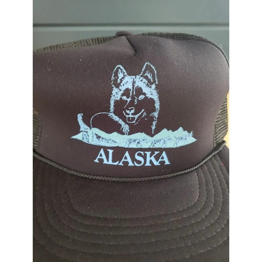 80s/90s Black Alaska Snapback‎